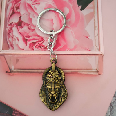 Sullery God Vishnu avatar Narasimha Lion Head KeychainSulleryKey2022241 Key Chain