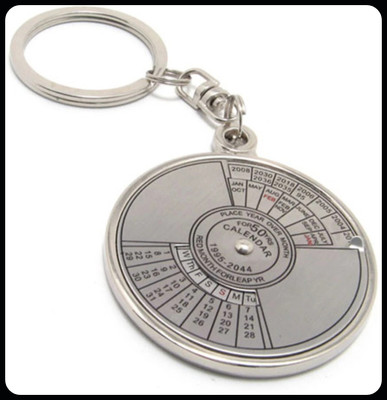 gtrp Trendy-CFK02 50 Years Calendar Key Chain