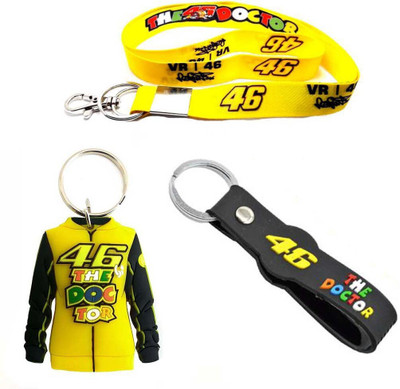 ShopTop New Combo VR 46 Doctor Key Chain