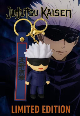 World Gift Mart Jujutsu Kaisen Gojo Keychain | Unisex Anime Character Keychain Limited Edition Key Chain