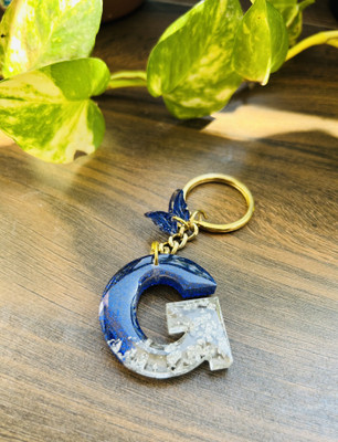 YARA CREATION G SilverBlue Key Chain