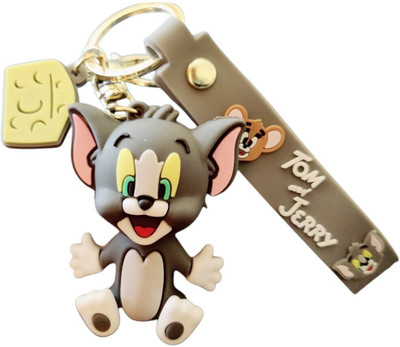 SSAppliances TOM CHARTOON CHARACTER 3D SILICON KEY CHAIN |BEST GIFT ITEMS Key Chain