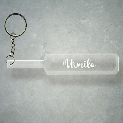 SY Gifts Cricket Bat Logo Design With Urmila Name Key Chain