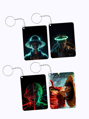 jojo creation jojo present premium quality keychains for anime lover pack of 4 Key Chain