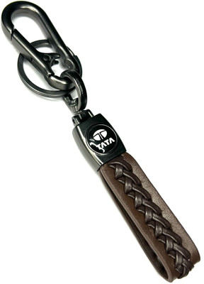 FLAMBE tata car Brown Design Keychain Key Chain