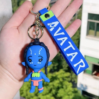 Mubco Avatar Neytiri 3D Keychain| Strap Charm & Hook | PVC Cartoon Toys Model Gift 1 Key Chain