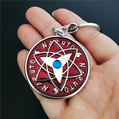 WorkdforU Daiyamondo Naruto Manga 3D metal Rotating Anime Cartoon Keychain Key Chain