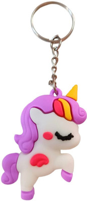 Kopal Unicorn Keychain of Lavender/Purple Color for Girls Key Chain