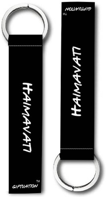 GIFTUATION Haimavati I will be there for you / Pack of 2 lanyard Keychain Key Chain