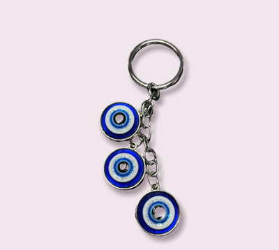 sky enterprises Classic Evil Eye Keychain Blue Good Charm Key Chain