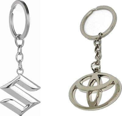 GSV Toyota,SuzukiLogo silver metal Keychain best quality keychain Key Chain