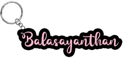 SY Gifts BPK Balasayanthan Name Keychain Key Chain