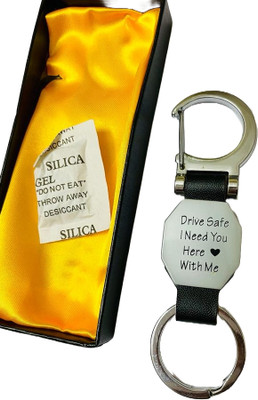 GKM Drive safe i need you here double side hook keychain for cars Key Chain