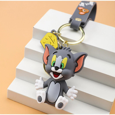 WEZO Tom 3D Cartoon Characters Key Chain (Pack of 1) Key Chain