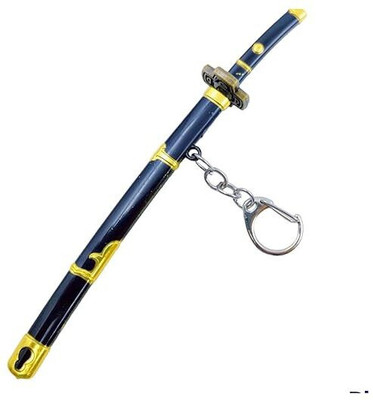 gtrp Katana with Push Button | Cool Anime 033-New414 Key Chain