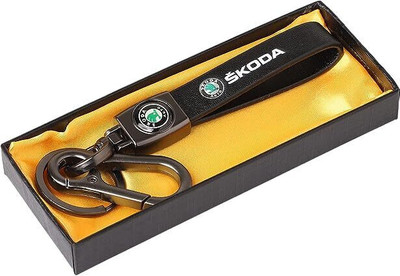 BBG FK_Skoda Car Long Key Chain, Key Ring with Metal finish Key Chain Key Chain