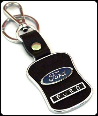 gtrp Trendy-Black Leader Keychain With Hook Key Chain