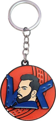 PEARLISH Premium Quality Virat Kohli 360 Degree Rotating Keychain K-1 Key Chain
