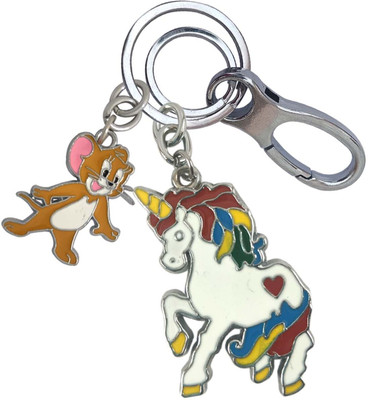 SHOKY LOOKS Elegant Design With Mini Jerry Perfect Finish Locking Lock Key Chain