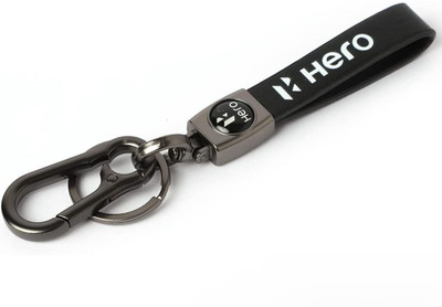 SHRI JI Premium Patti Keychain for HERO WITH Locking Hook Key Chain