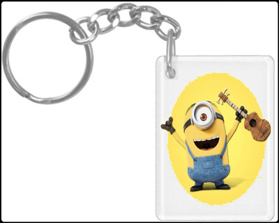 hamsa print world Keychain HPW2544 K569 Key Chain