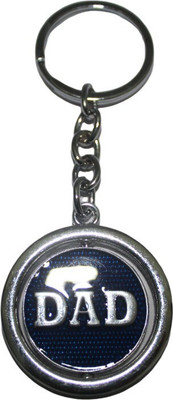 MAG BEE DAD revolving/rotaing metal - 1 Pcs Key Chain