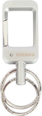 Omuda Premium Hook Metal Gift for boy girls friend husband Bike & Car Key Chain