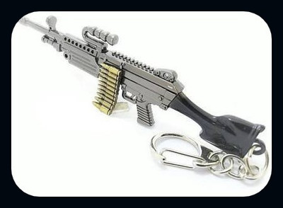 Meeko.com M 249 PUBG gun 01MUG-A Key Chain