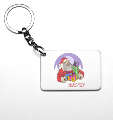 NarayaniCollectionss Take Gifts All For You: Revamp your Joy with Cutest Santa Keychain Key Chain