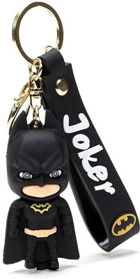 gtrp Big Bat Joker Famous Anime Keychain Key chain Rubber Silicone 01 Key Chain