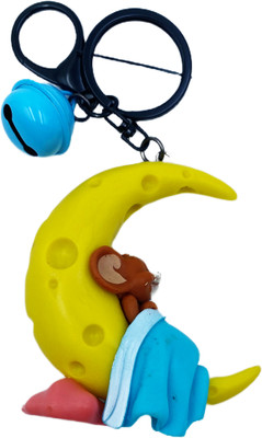 Buko Fashionable Silicone 3D Cute Tom & Jerry CartoonKeychain Key Chain