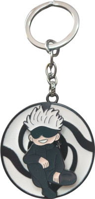 mik JUJUTSU KAISEN GOJO SATORU PREMIUM 360 DEGREE ROTATE Key Chain