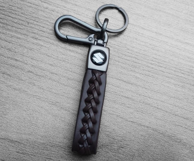 SHRI JI Premium Criss Cross SUZUKI Keyring with hook Pack of 1 Key Chain