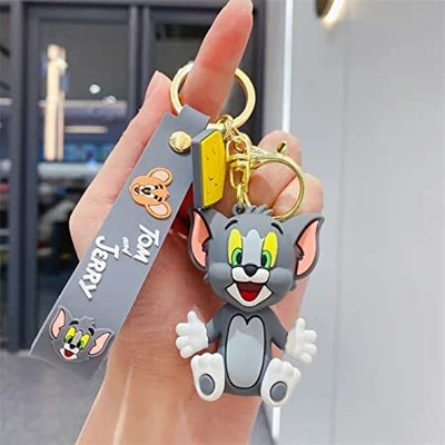 gtrp Tom and Jerry Cute 2 Piece Keychain | Keyring and Bag Hanging az Key Chain