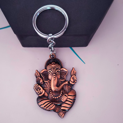 Sullery Hindu God of Beginnings Shree Ganesh Shiva' Son Keychain SulleryKey202244 Key Chain