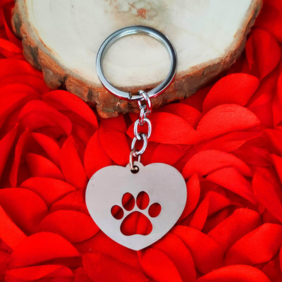 Sullery Dog paw LCSKSullery046 Key Chain