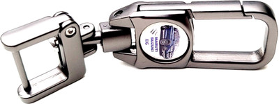ADOREAL SUZUKI XL6 METALLIC KEYCHAIN AND KEYRING WITH CAR LOGO Key Chain