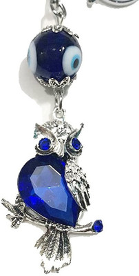 SARASI Best Evil Eye Owl Key Chain For Kids & Key Chain Lover [Pack Of: 1] Key Chain