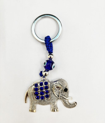 trust style interiors Elephant Keychain Blue Eye Color Evil Eye Keychain_03 Key Chain