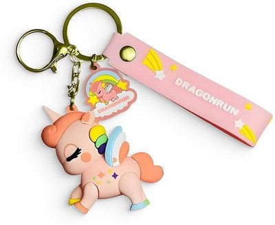 gtrp Action Character 3D Rubber Silicone Keychain For Car & Bike 005 Key Chain