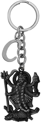 Shiv Jagdamba Hindu Deity Powerful Goddess Maha Kali Initial Letter Alphabet -C Shivkey2022415 Key Chain