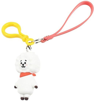 Funfob RJ Keychain BT21 with Hook & Strap (RJ With Hook) Key Chain