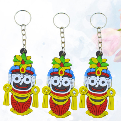 Jagannath World Jaga-yelloe-Keyring-Set-3-0O Key Chain