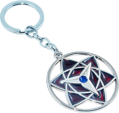 Techpro Anti-Rust Naruto Metallic Keychain, Action Figure Keychain for Bike & Cars Key Chain
