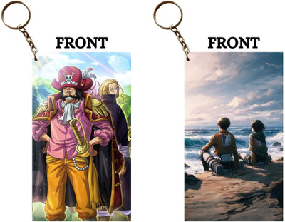 Hariyaali Enterprises LLP ROGER × EREN MIKASA Unique Style 2 pcs Combo Key Chain
