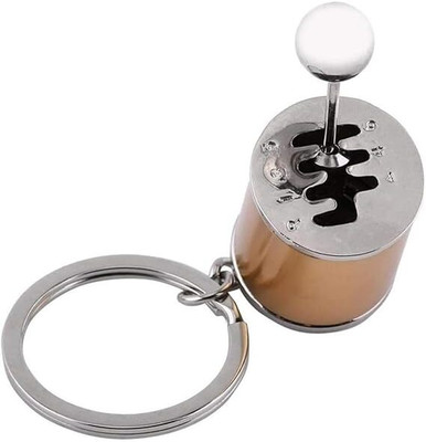 gtrp Gear Transmission Fidget Keychain Creative Auto Part Model Six-Speed 73 Key Chain