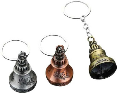 Zenorix pack of 3 Stylish Metal Keychain for Men | Car Bike Key Ring | Key Chain