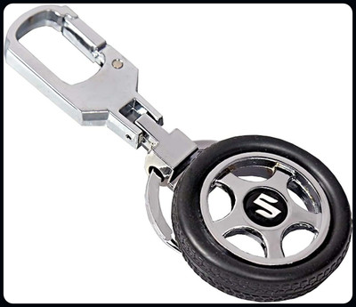 gtrp Suzuki Spinning Tyre Rotary Wheel Locking Metal-A Key Chain