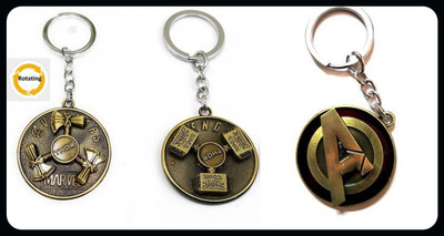 OHZEN Thor HunterHammerAvenger A logo Keychain keychain_J322 Key Chain