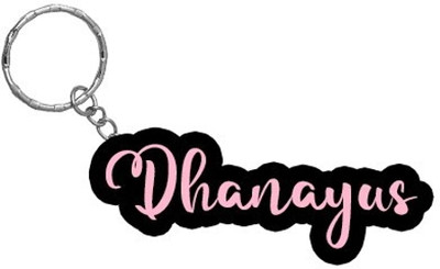 SY Gifts BPK Dhanayus Name Keychain Key Chain